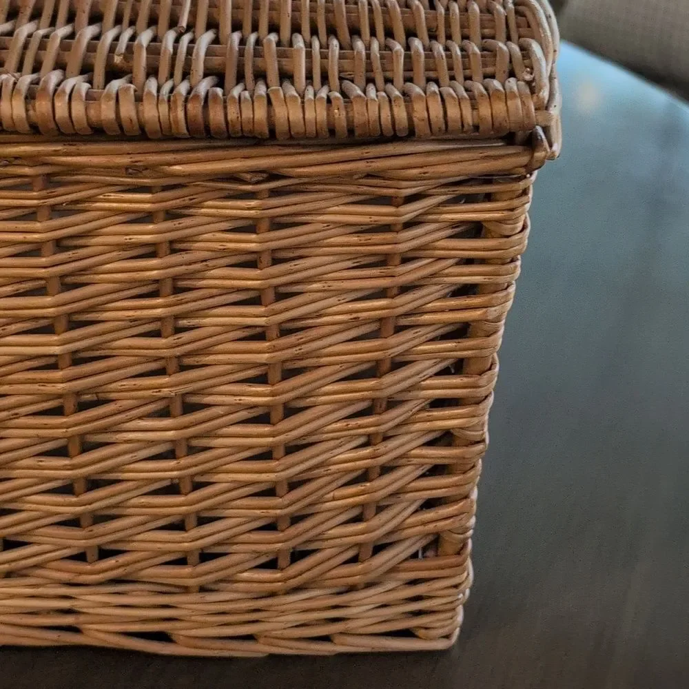 Vintage handcrafted woven